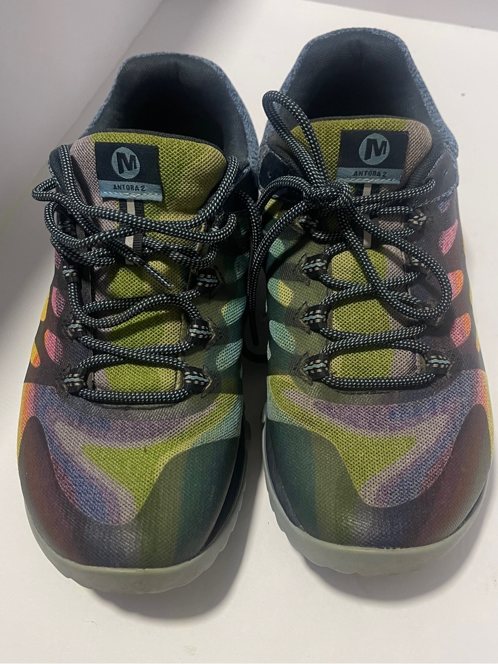 Merrell Women's Gray and Multi-Color Trail Trainer - Picture 8 of 10